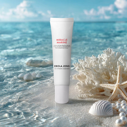 Contorno de ojos Miracle Marine de Erola Jons con colágeno y péptidos para reducir arrugas, bolsas y ojeras