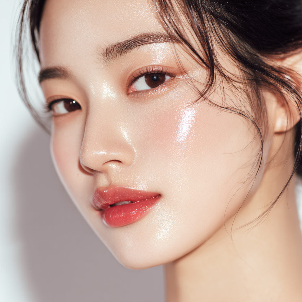 Sérum facial antiedad de cosmética consciente Glass Skin de Erola Jons con niacinamida para una piel radiante y luminosa